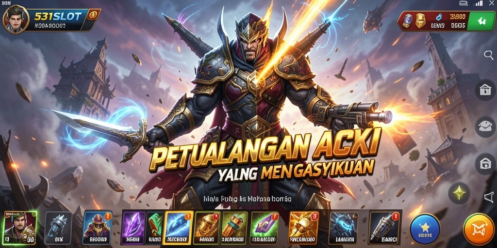 Tangkapan layar gameplay <strong>531SLOT</strong> yang menampilkan aksi seru dan mendebarkan.