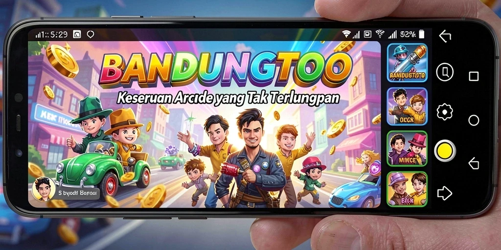Tampilan gameplay seru dan menarik dari BANDUNGTOTO.