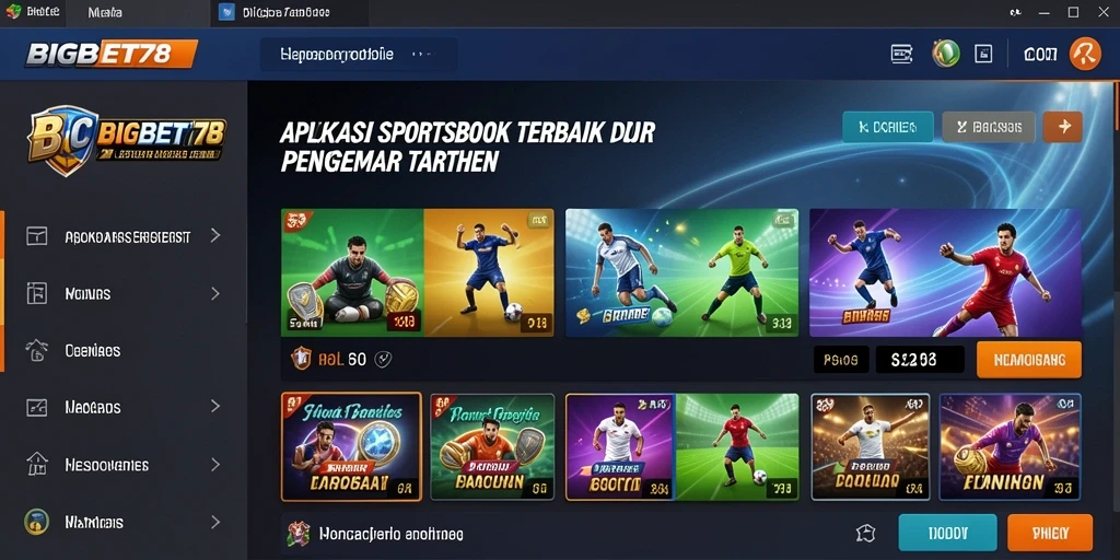 Tampilan menarik dari gameplay taruhan di BIGBET78.