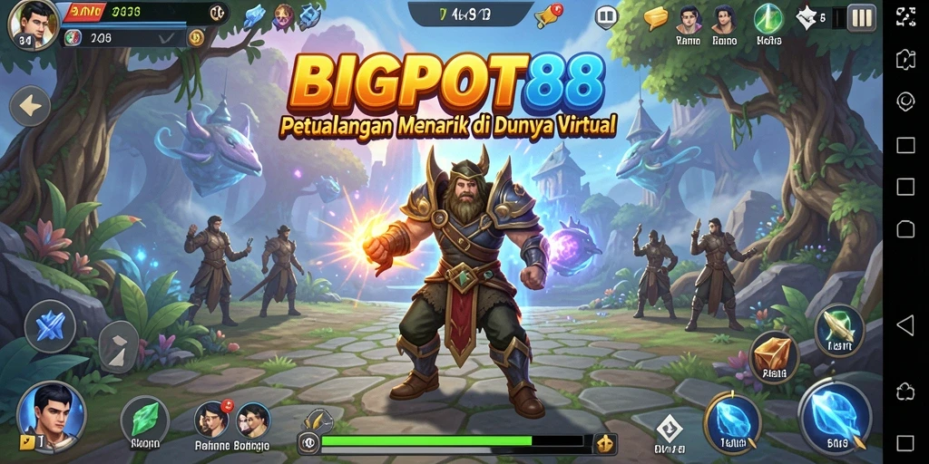 Tampilan gameplay seru dalam BIGPOT88 dengan berbagai petualangan menantang.