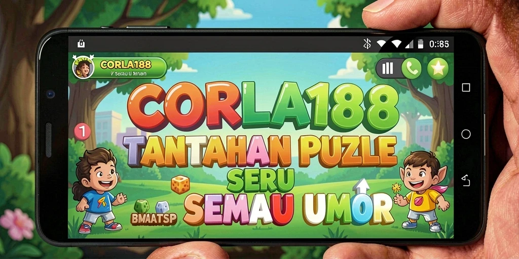 Tampilan gameplay seru dari CORLA188 dalam menyelesaikan puzzle.
