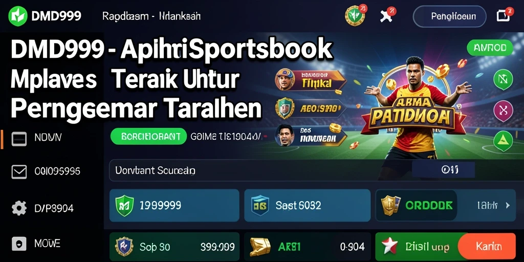 Tampilan gameplay DMD999 yang mendebarkan saat memasang taruhan.