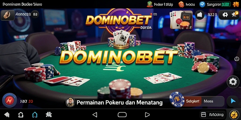 Gameplay Poker yang menarik dan seru di DOMINOBET.