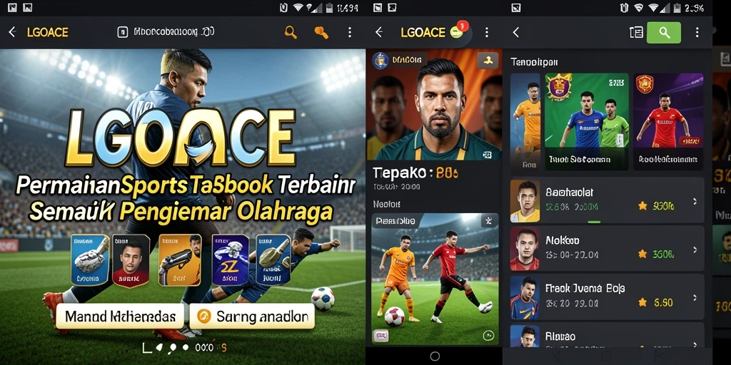 Tampilan gameplay LGOACE dengan antarmuka yang menarik dan interaktif.