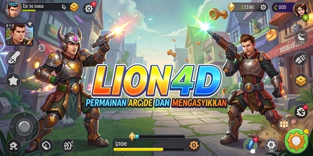 Screenshot gameplay LION4D yang menarik dan penuh aksi.