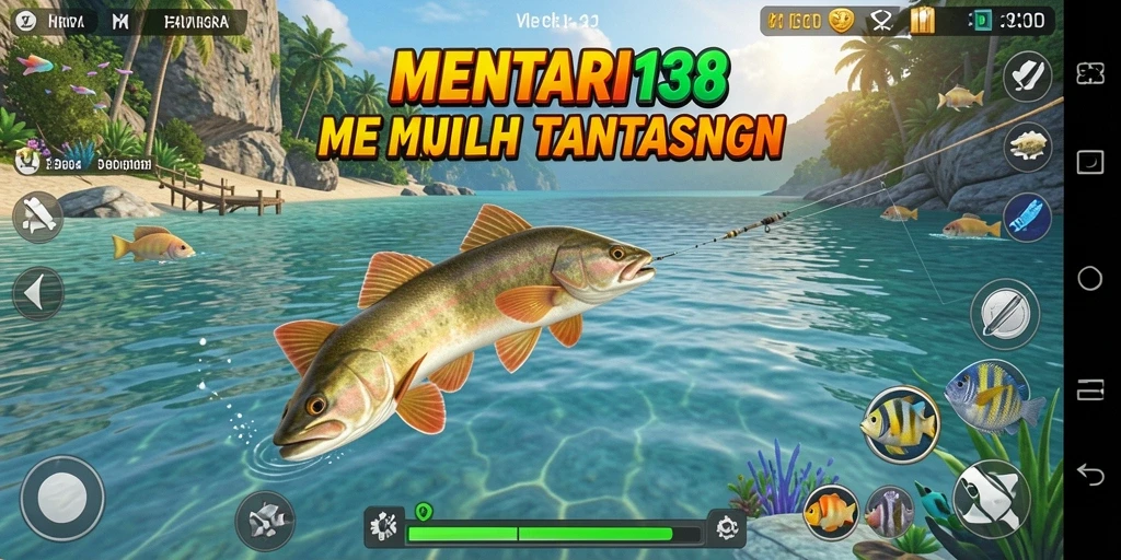 Tangkapan ikan yang mengesankan dalam gameplay MENTARI138.