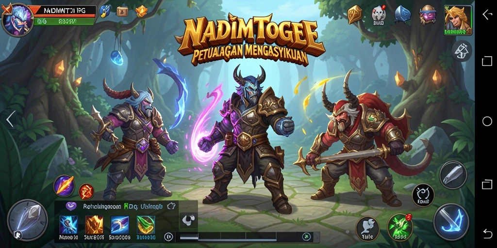 Tampilan gameplay NADIMTOGEL yang mendebarkan dan penuh aksi.