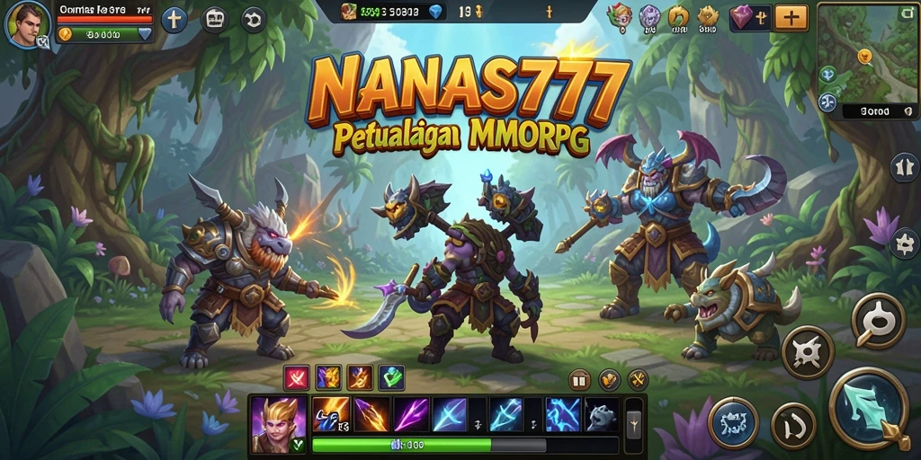 Tampilan bermain NANAS777 yang mengesankan dan seru.