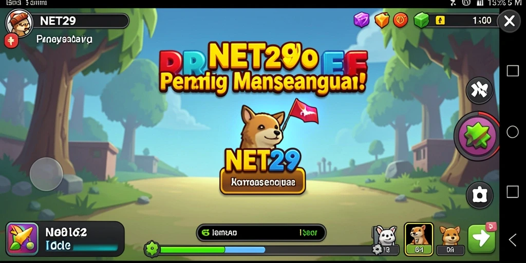 Penggambaran gameplay <strong>NET29</strong> yang menarik dan penuh warna.
