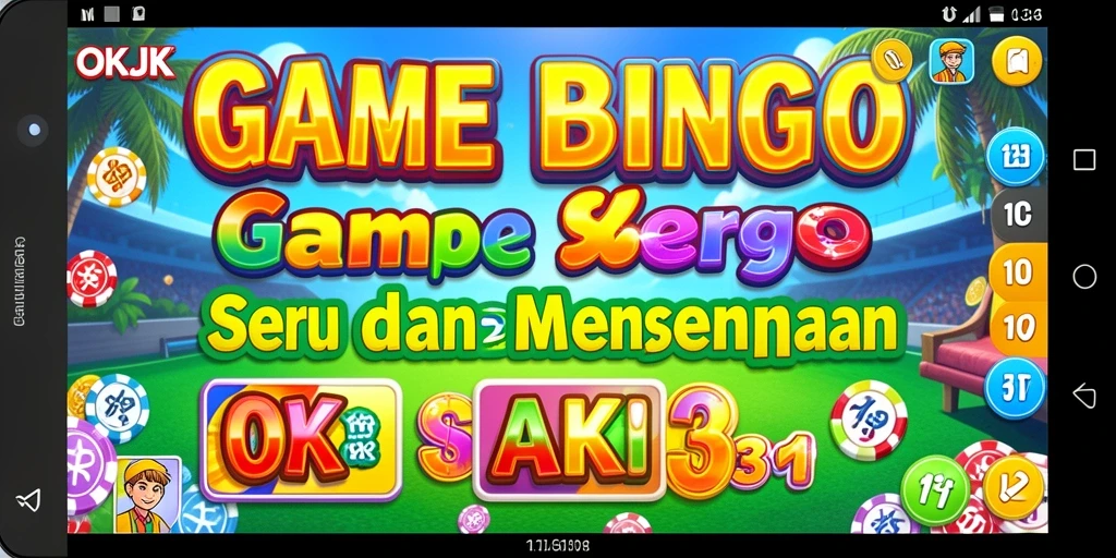 Screenshot gameplay Bingo yang mendebarkan di OKJK.