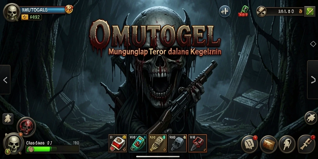 Gameplay menegangkan di dalam kegelapan OMUTOGEL.