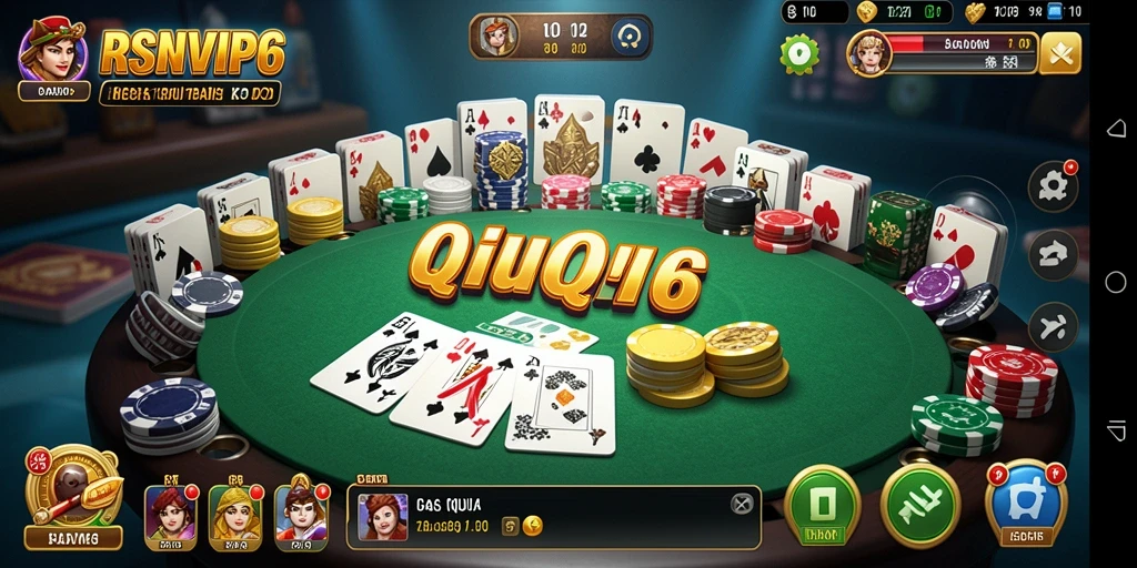 Tampilan gameplay RSNVIP6 yang penuh warna dan dinamis.