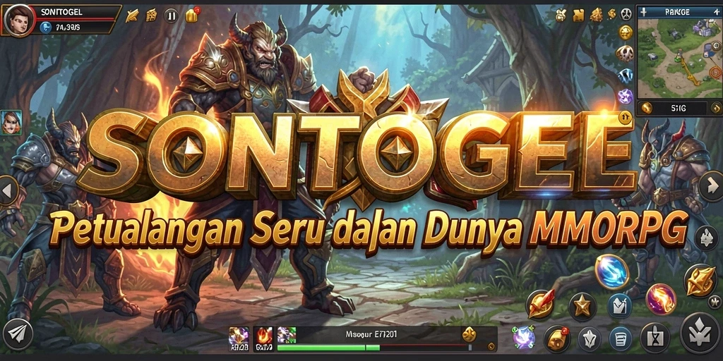 Tampilan pertarungan seru di dunia MMORPG SONTOGEL
