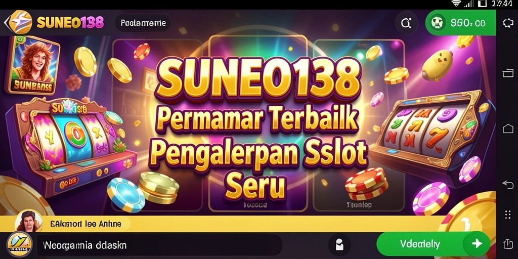 Tangkapan layar utama SUNEO138 menampilkan pengalaman gameplay Slot yang seru.