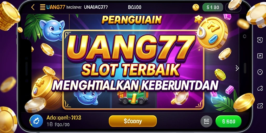 Tampilan gameplay menarik dari UANG77 yang menunjukkan berbagai slot.