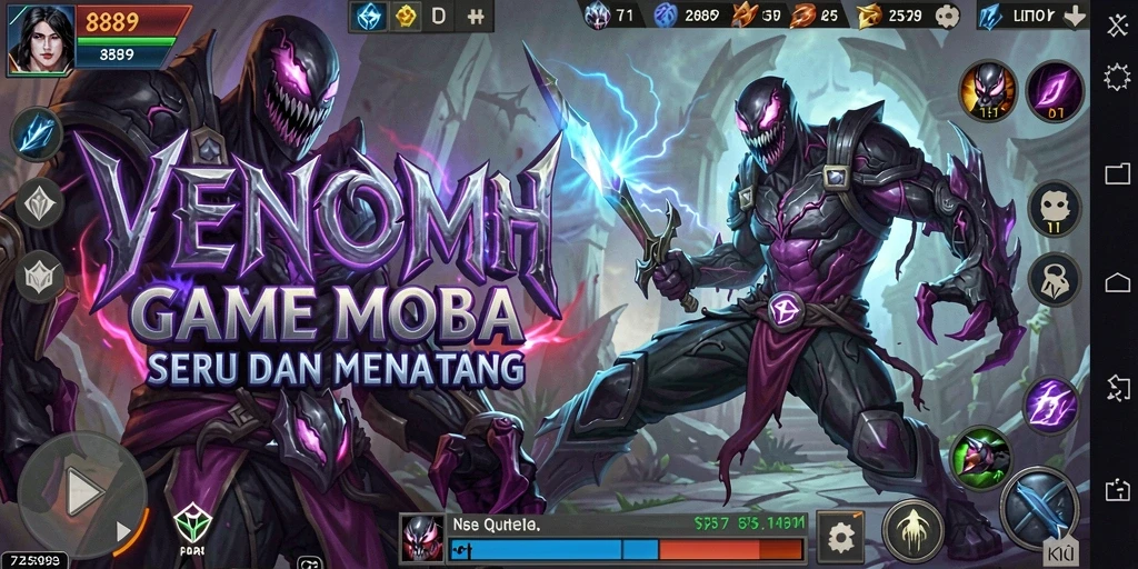 Tangkapan layar gameplay VENOM889 yang seru dan menegangkan.