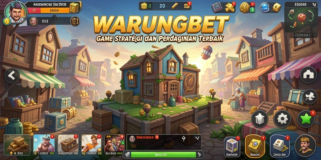 Screenshot utama WARUNGBET menampilkan gameplay menegangkan dan strategi yang mendalam.